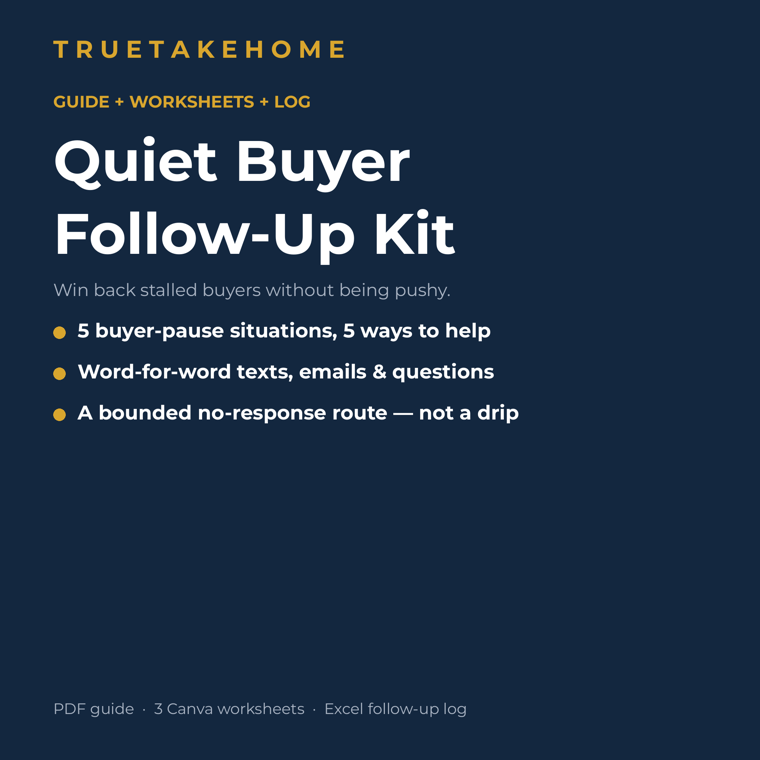 Quiet Buyer Follow-Up Kit product cover