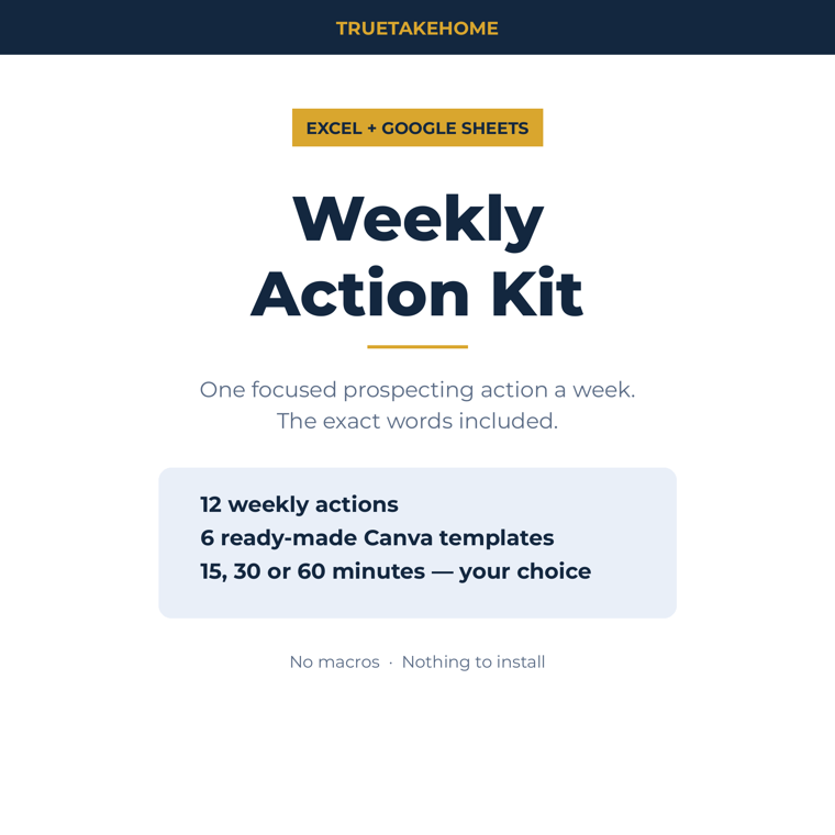 Weekly Action Kit product cover
